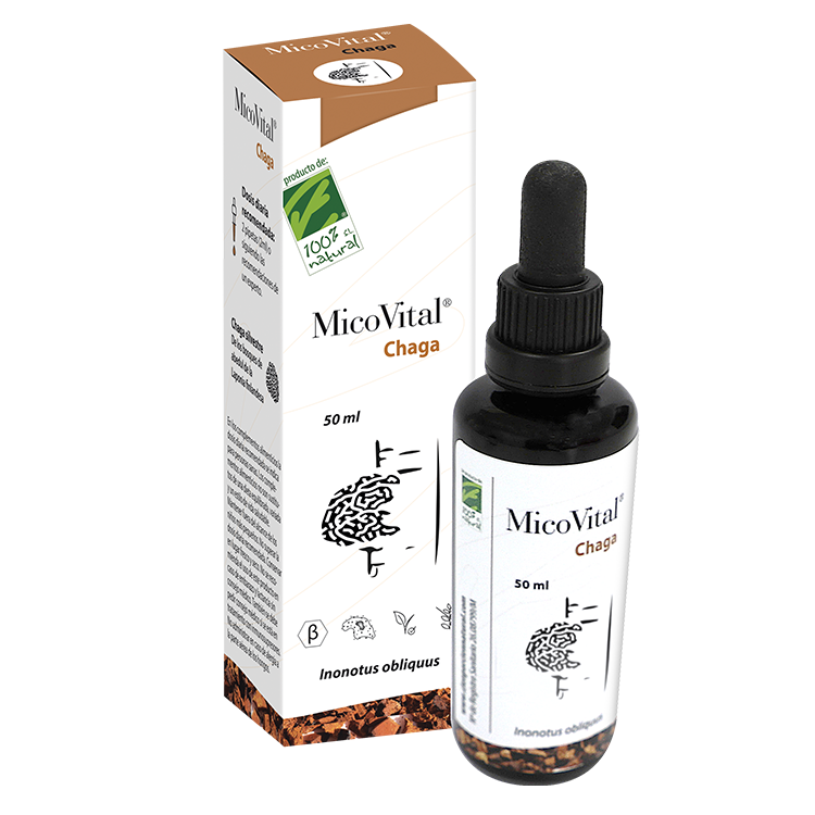 MicoVital Chaga (Líquido) 50 ml de 100% Natural