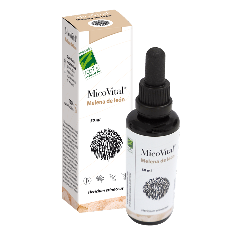 MicoVital Melena de león (Líquido) 50 ml de 100% Natural