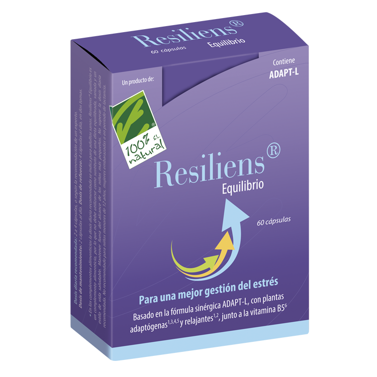 Resiliens Equilibrio 60 cápsulas de 100% Natural