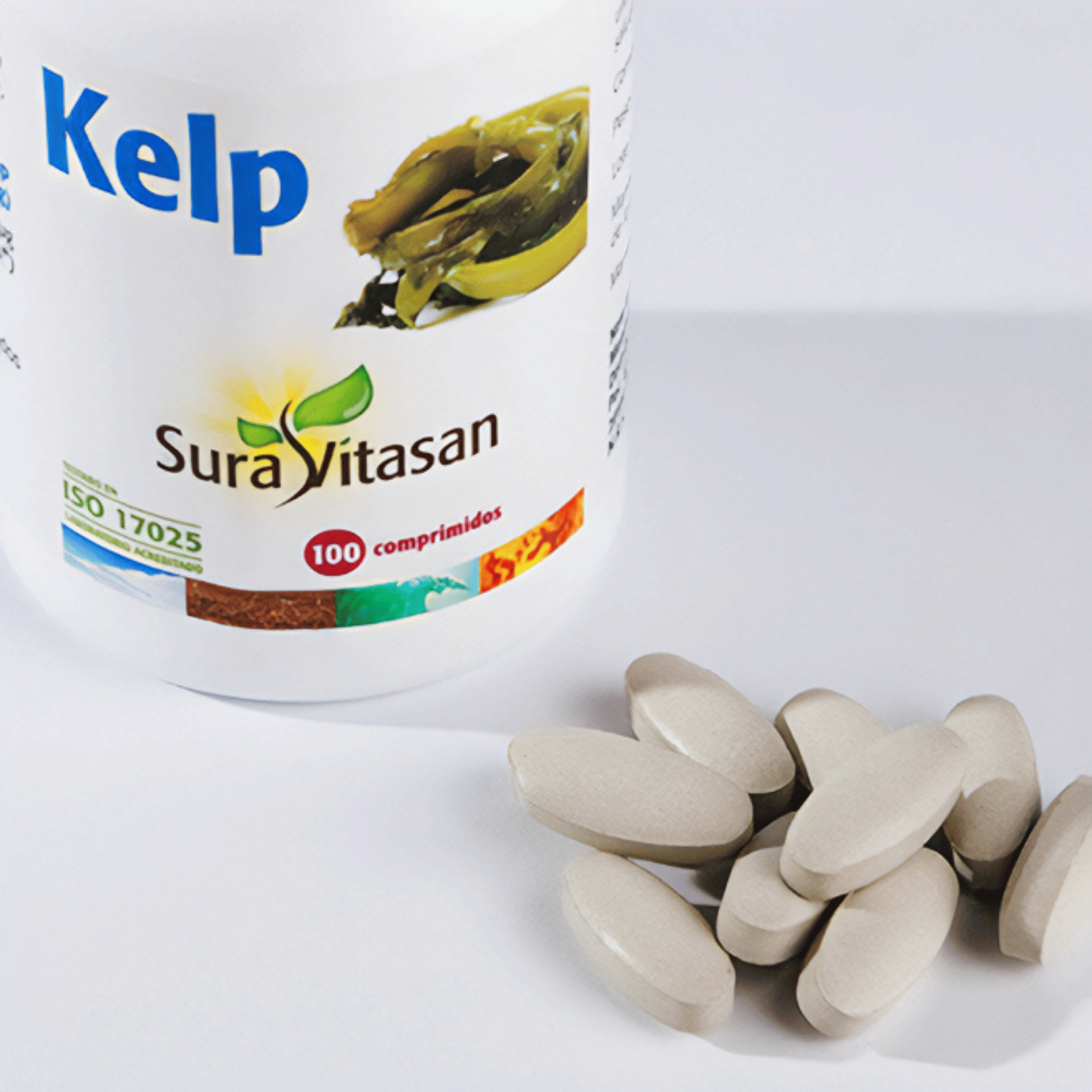 Kelp 225 mg 100 comprimidos