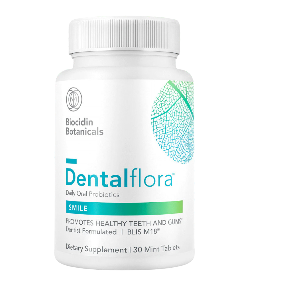 Dentalflora Probiótico oral 30 comprimidos de Biocidin Botanicals
