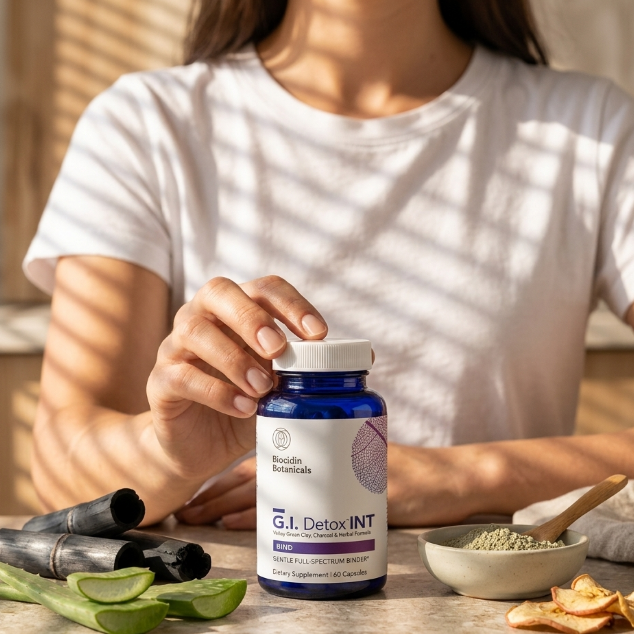 G.I. Detox INT 60 cápsulas de Biocidin Botanicals