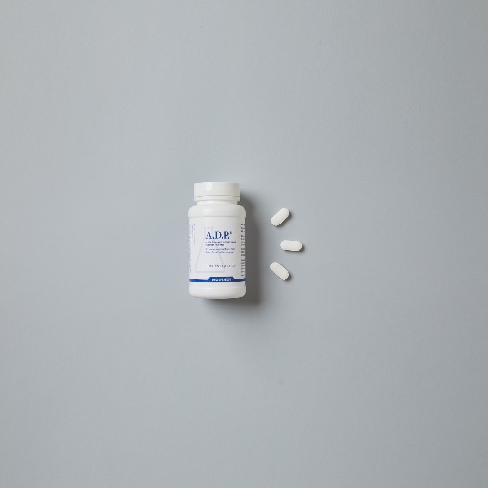 A.D.P. Aceite de orégano 60 comprimidos de Biotics Research
