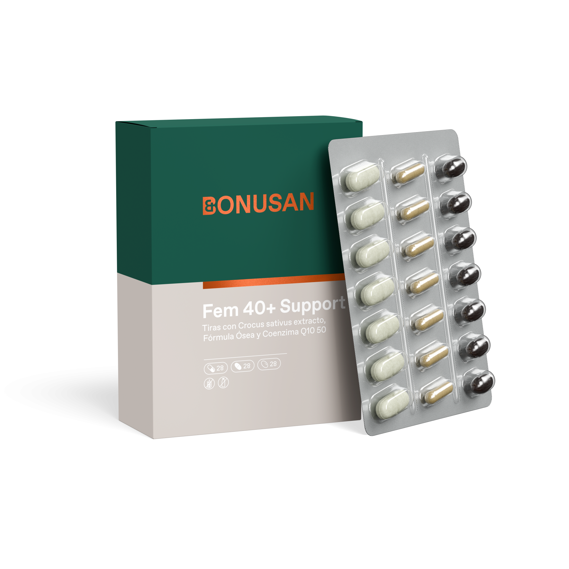 Bonusan Fem 40+ Support 84 comprimidos
