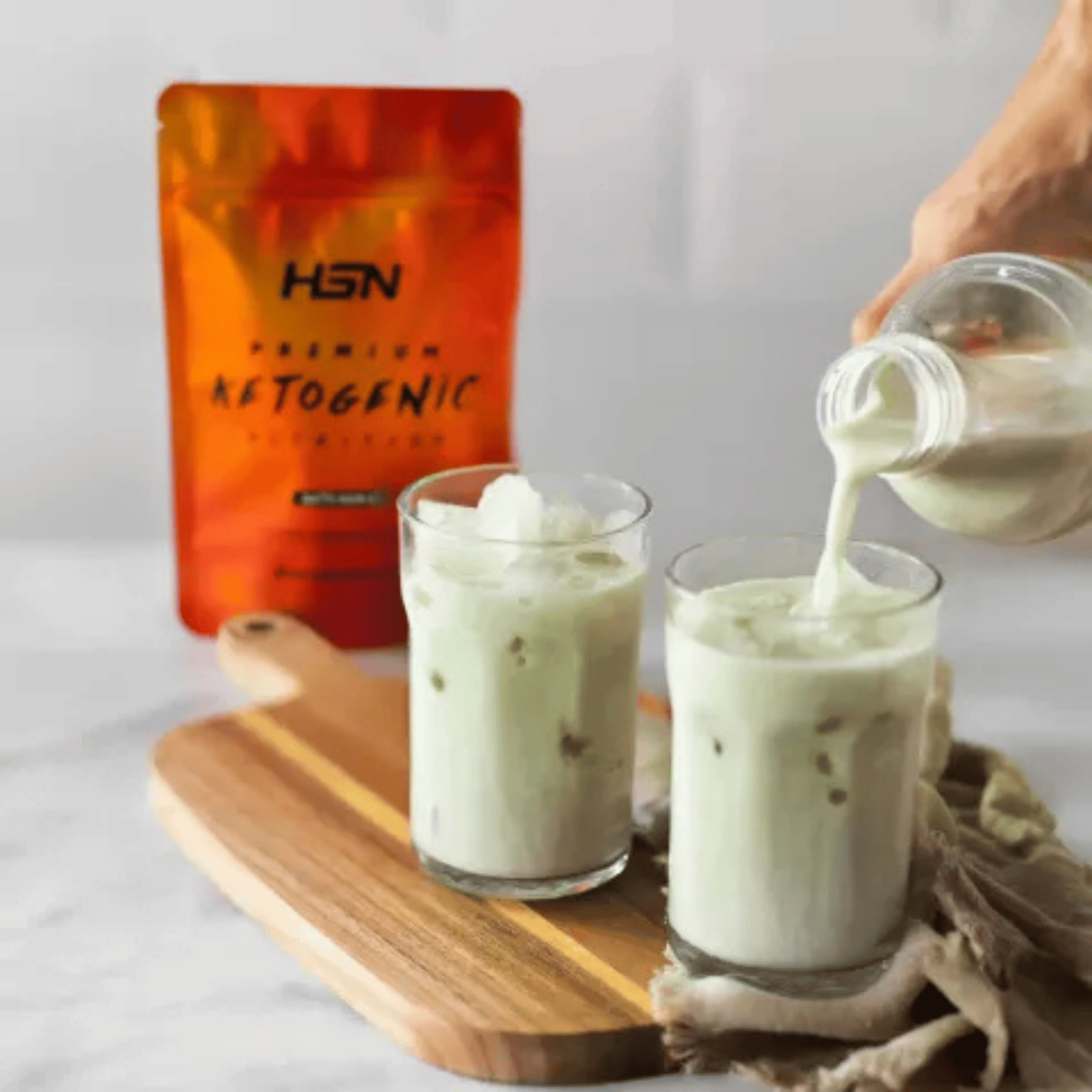 Keto Matcha Latte (sin leche) 150 g de HSN