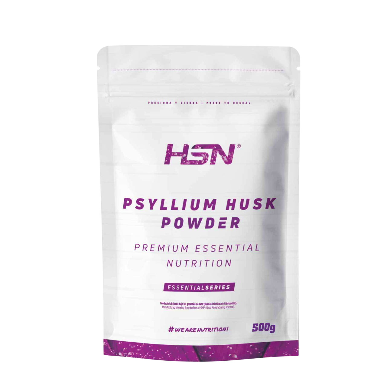 Psyllium husk en polvo 500 g de HSN
