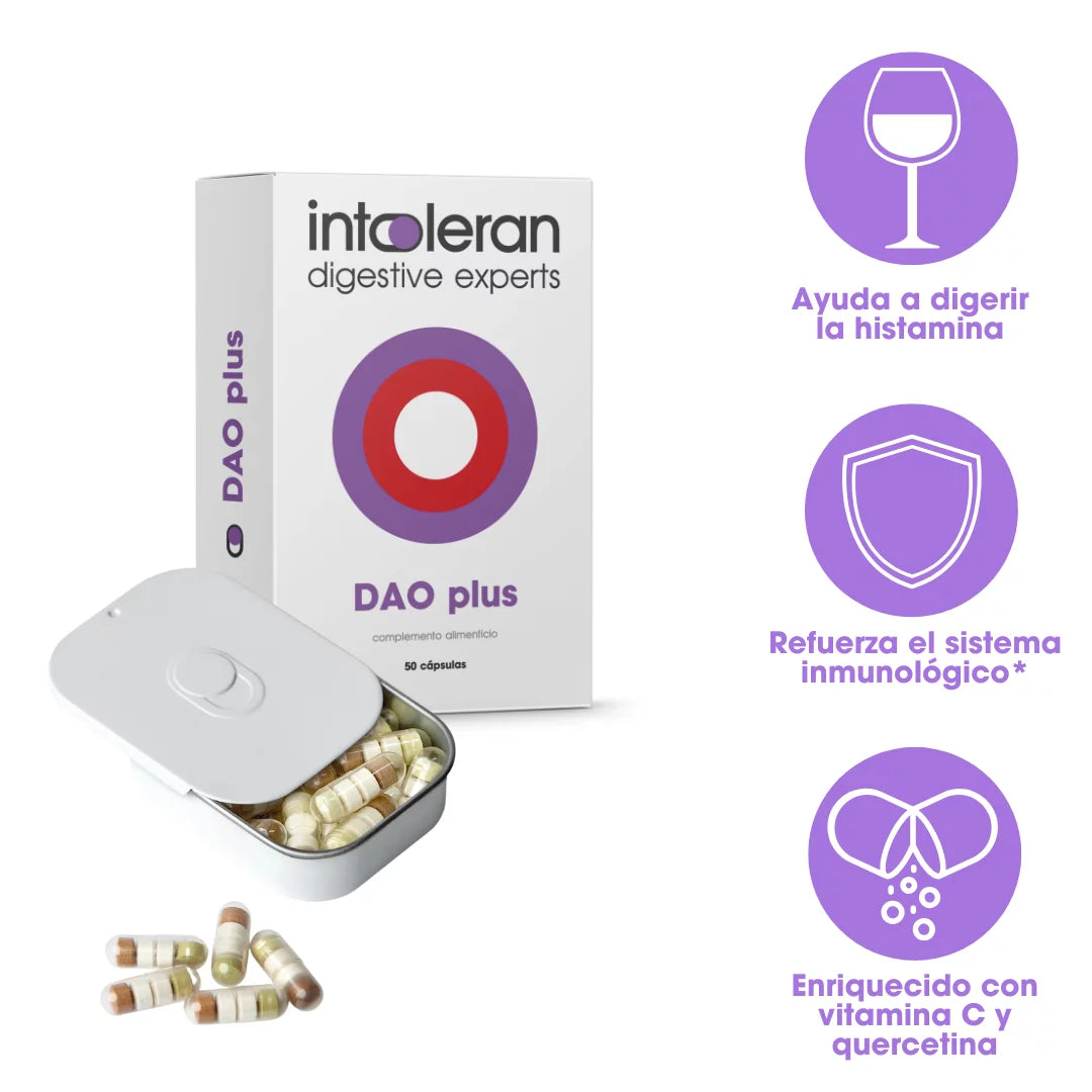 DAO Plus 50 cápsulas de Intoleran