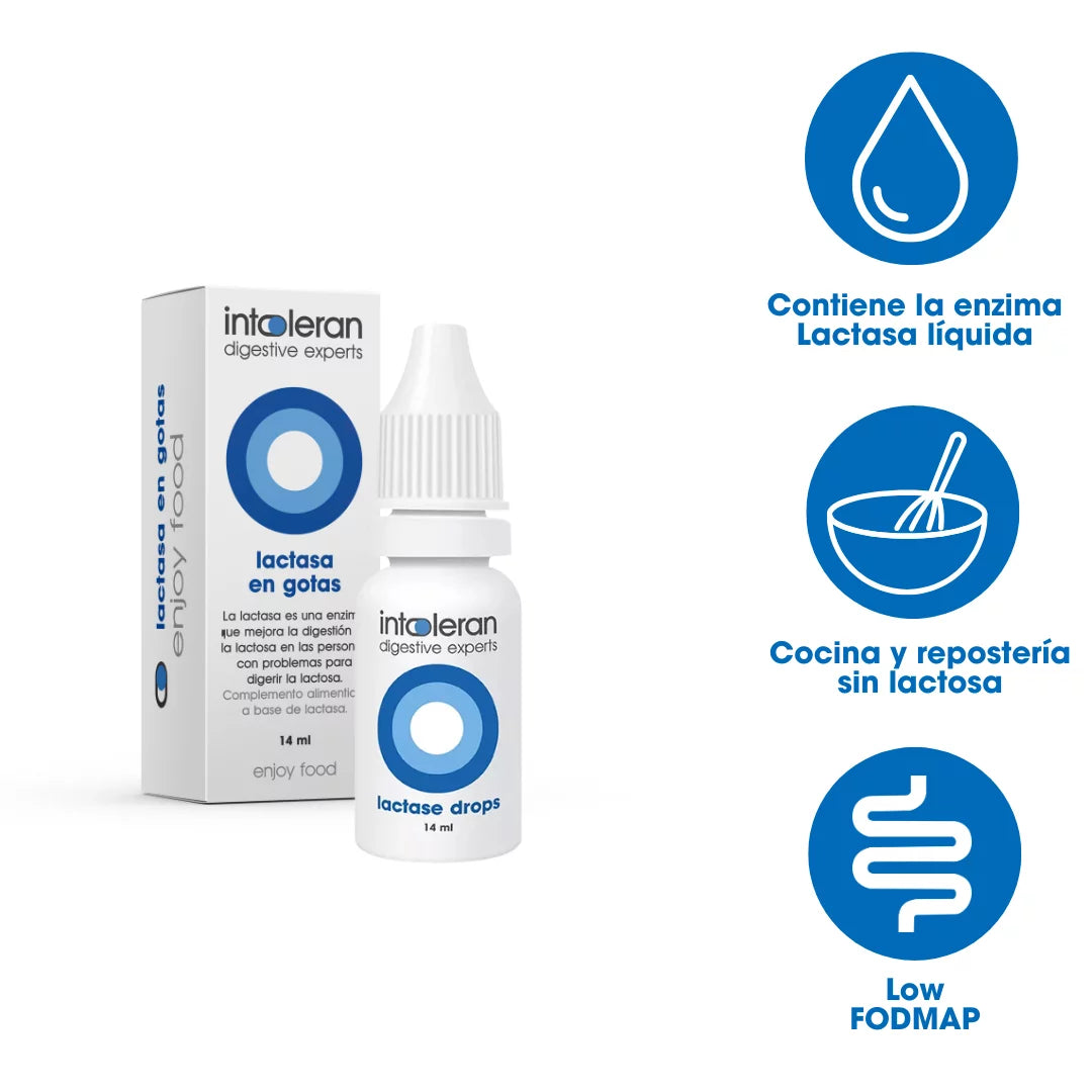 Lactasa en gotas 14 ml de Intoleran