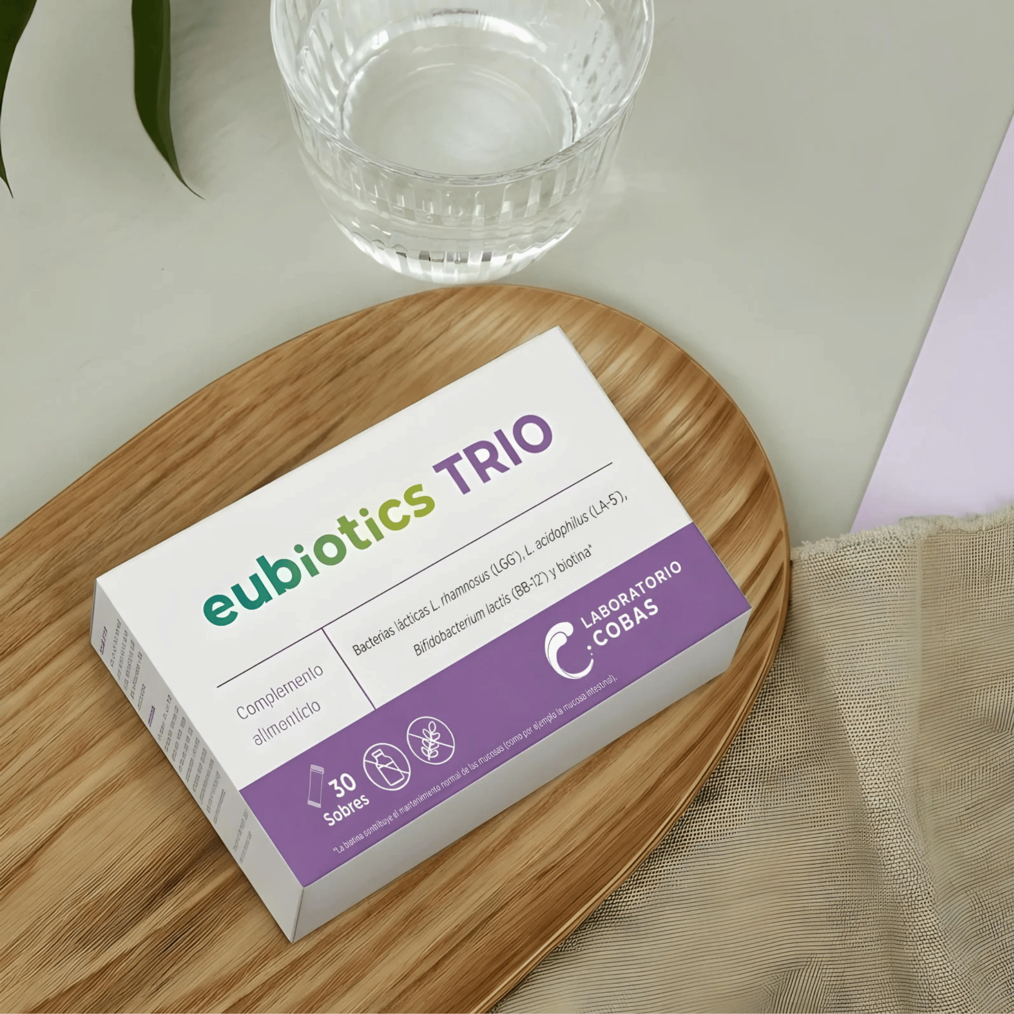 Eubiotics TRIO 30 sobres de Laboratorio Cobas