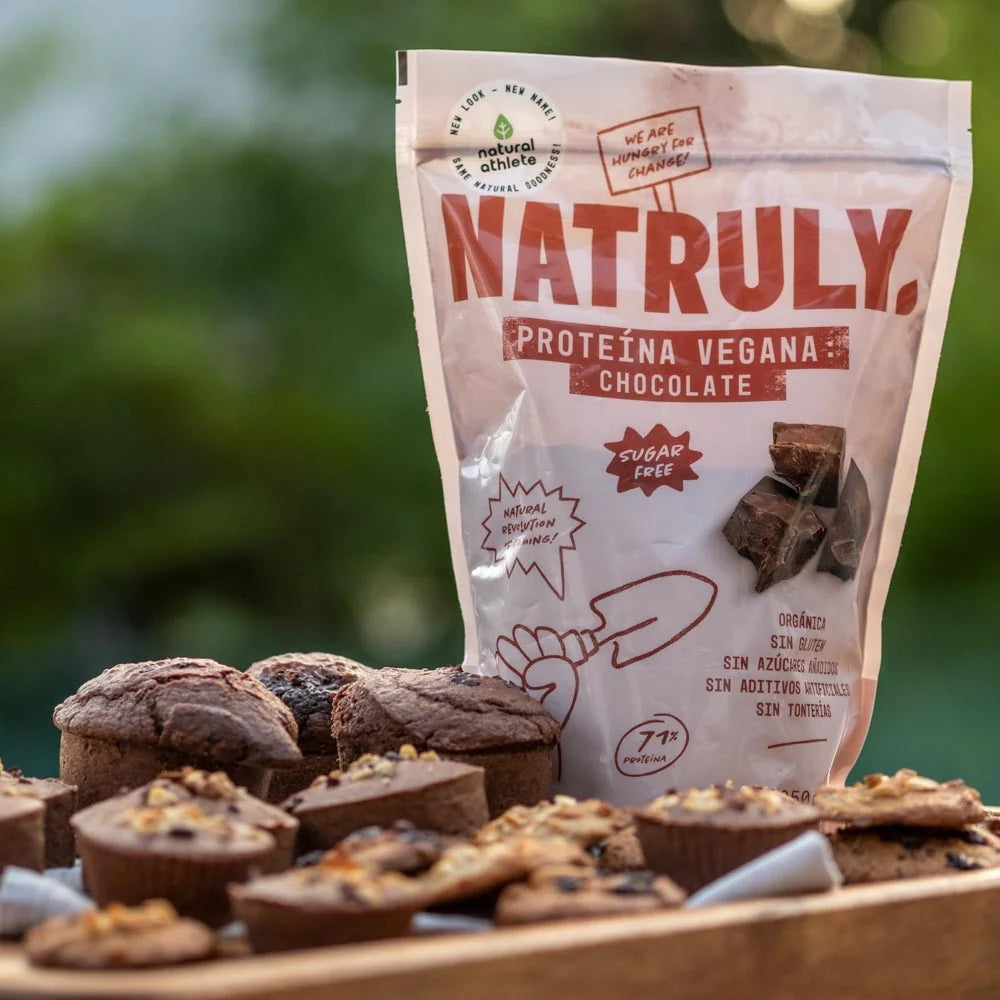 Proteína Vegana Chocolate BIO 350 g (Pack x 3) de Natruly
