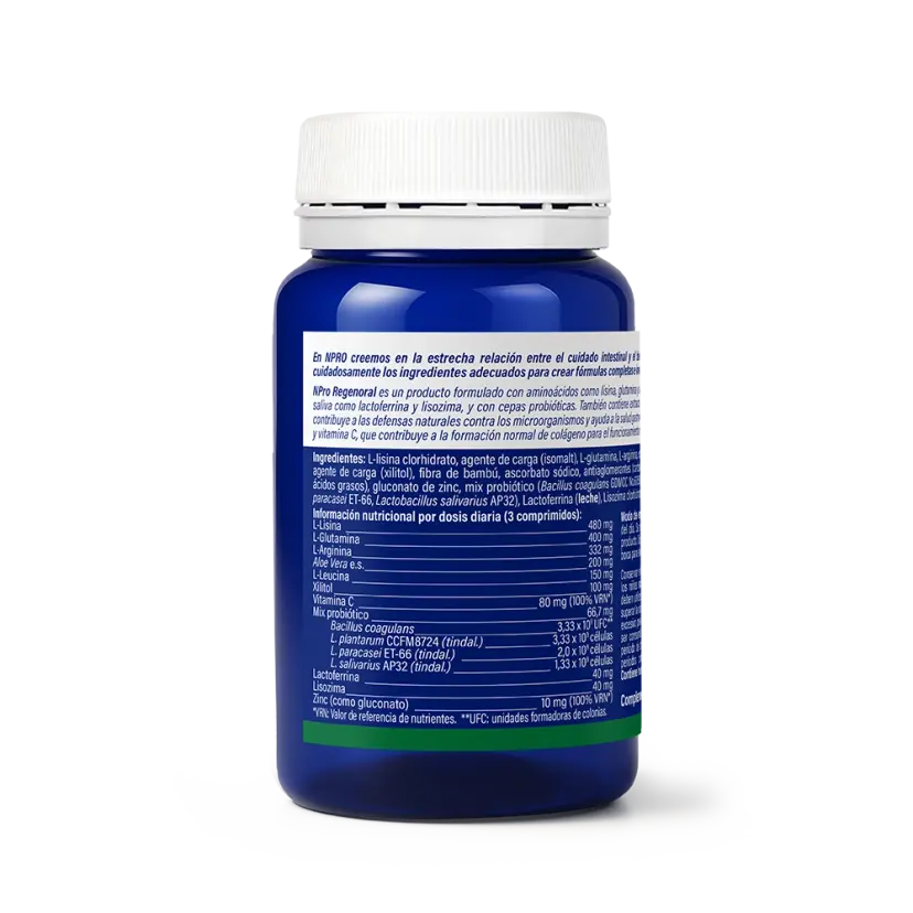 Regenoral 60 comprimidos bucodispersables de NPRO