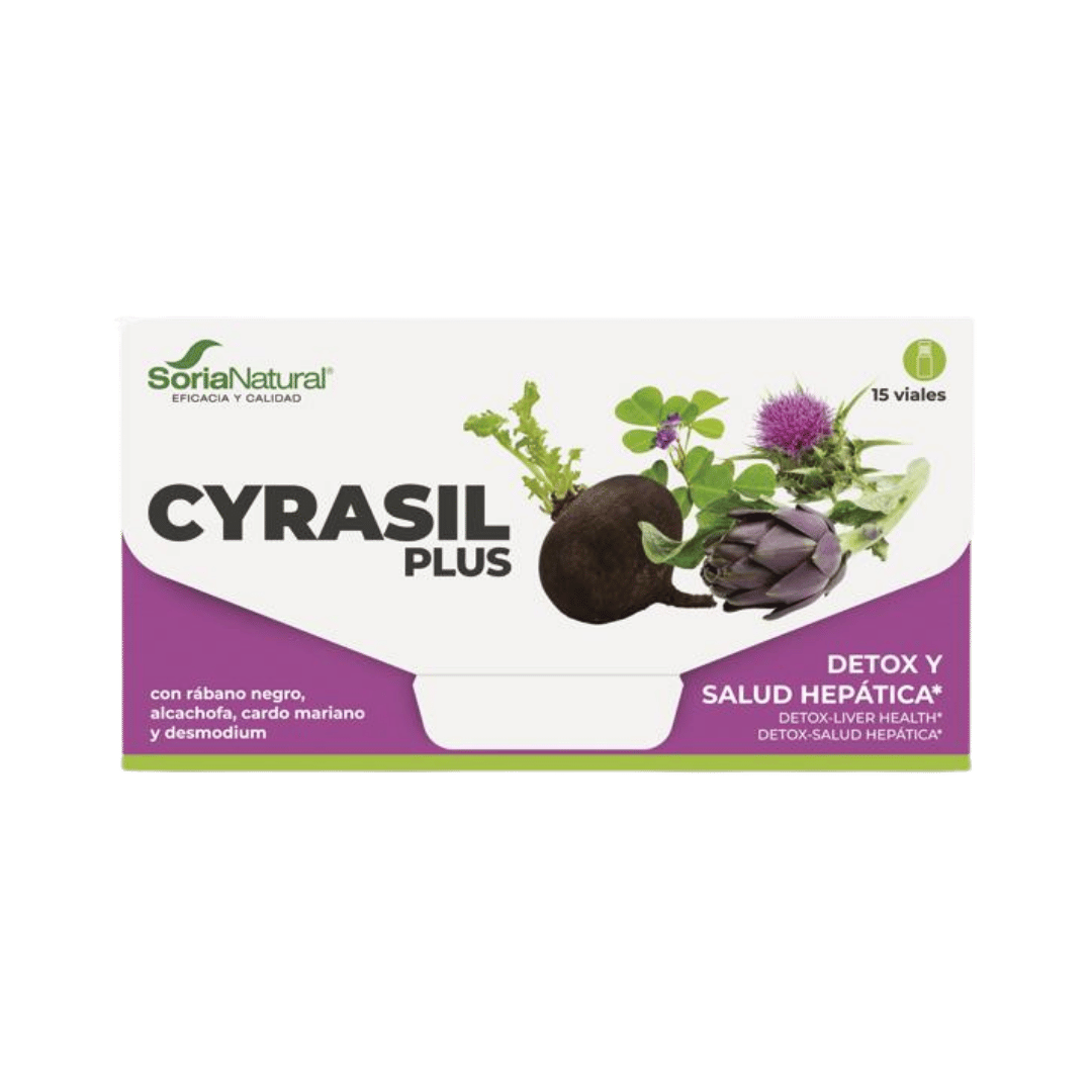 Cyrasil Plus 15 viales de Soria Natural
