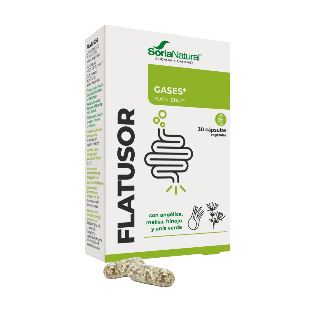 Flatusor 30 cápsulas de Soria Natural
