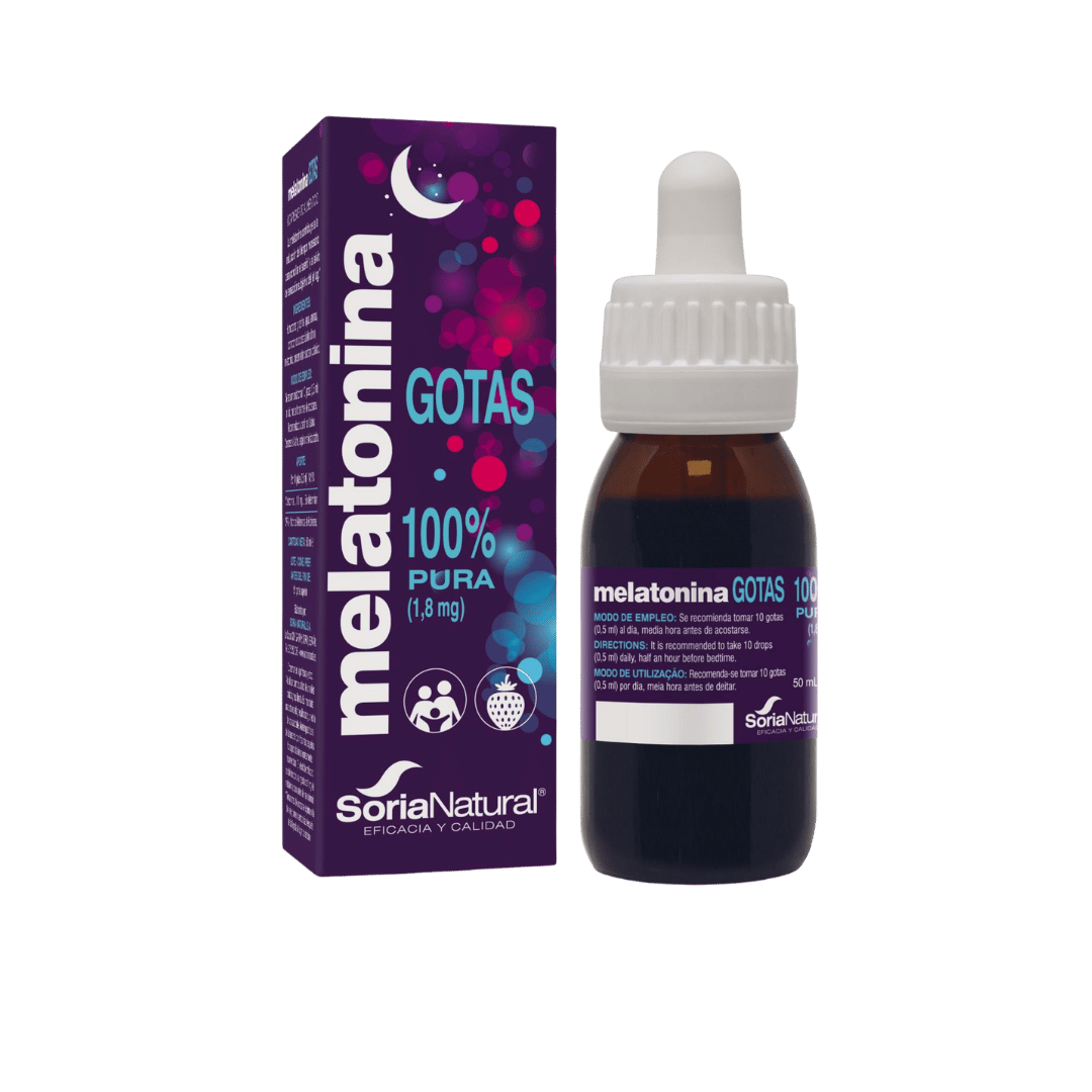 Melatonina gotas 50 ml de Soria Natural