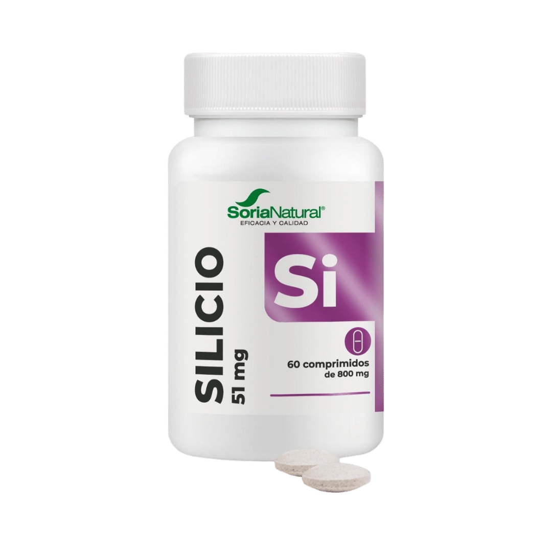 Silicio liberación sostenida 60 comprimidos de Soria Natural