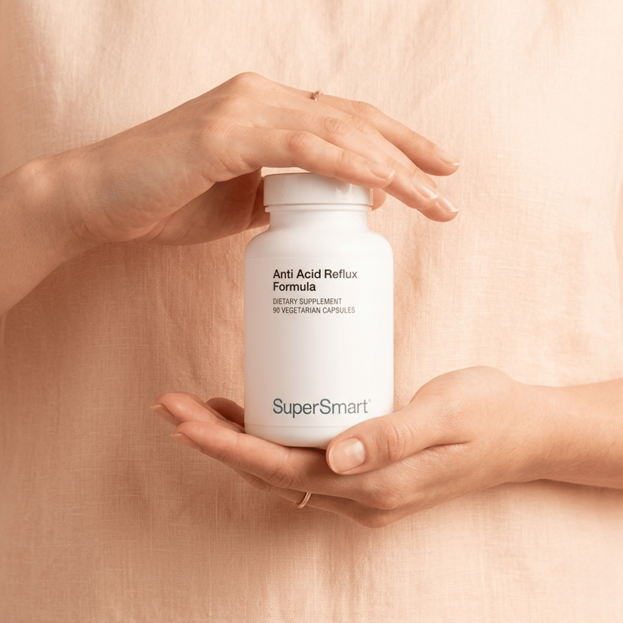 Anti Acid Reflux Formula 90 cápsulas de SuperSmart