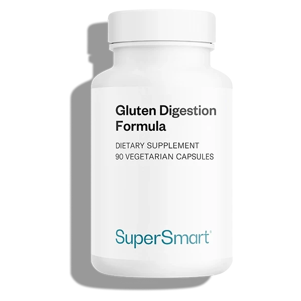 SuperSmart Gluten Digestion Formula 90 cápsulas vegetales