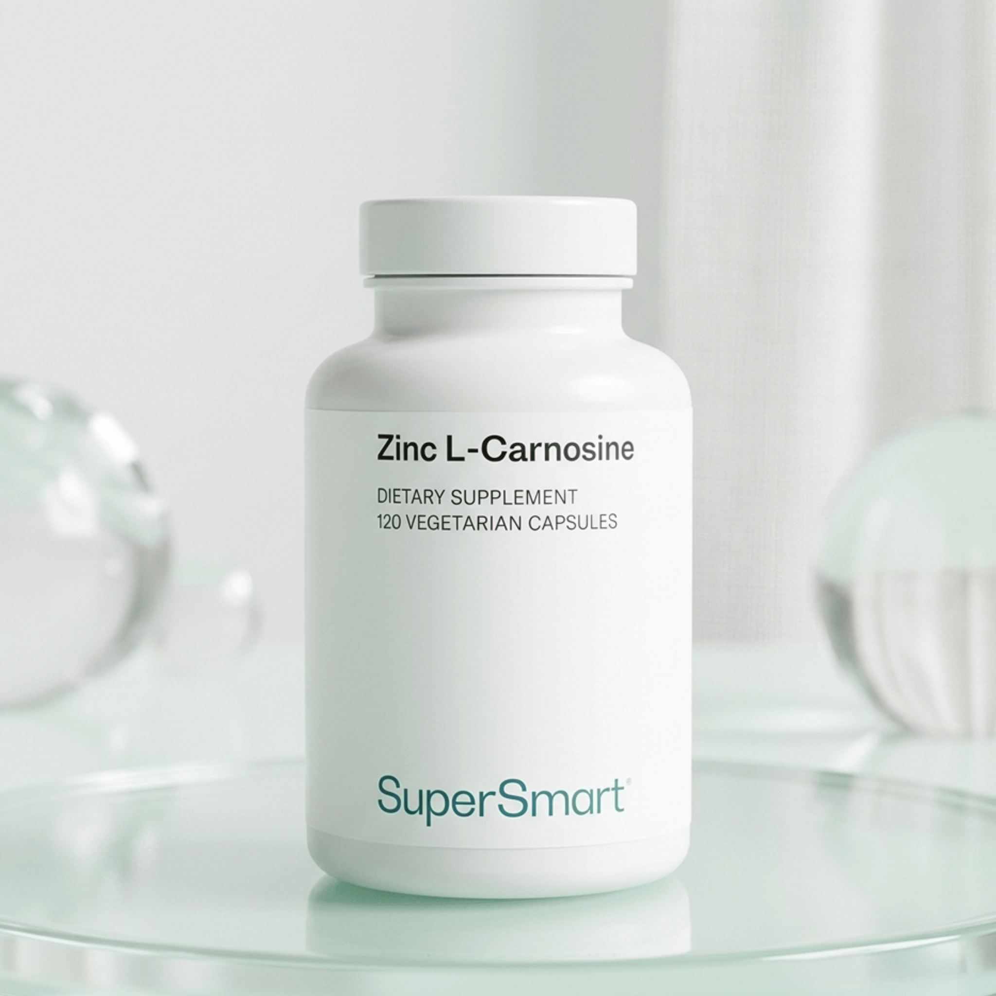 Zinc L-Carnosine 120 cápsulas de SuperSmart