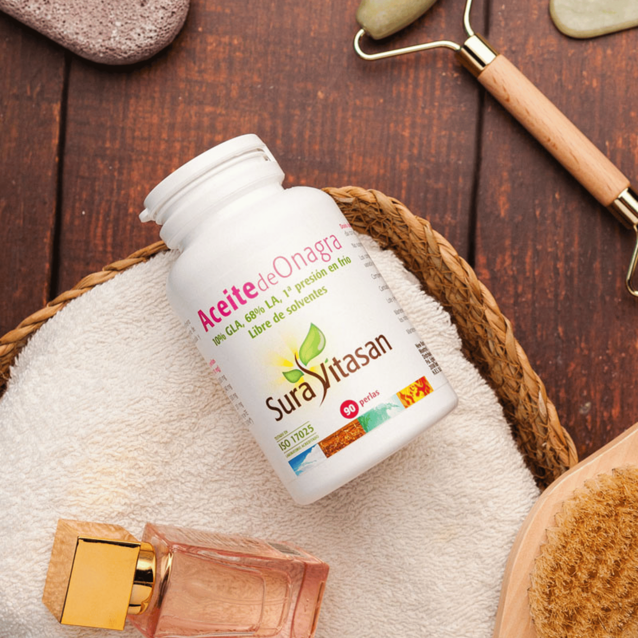 Aceite de Onagra 50 mg 90 perlas de Sura Vitasan