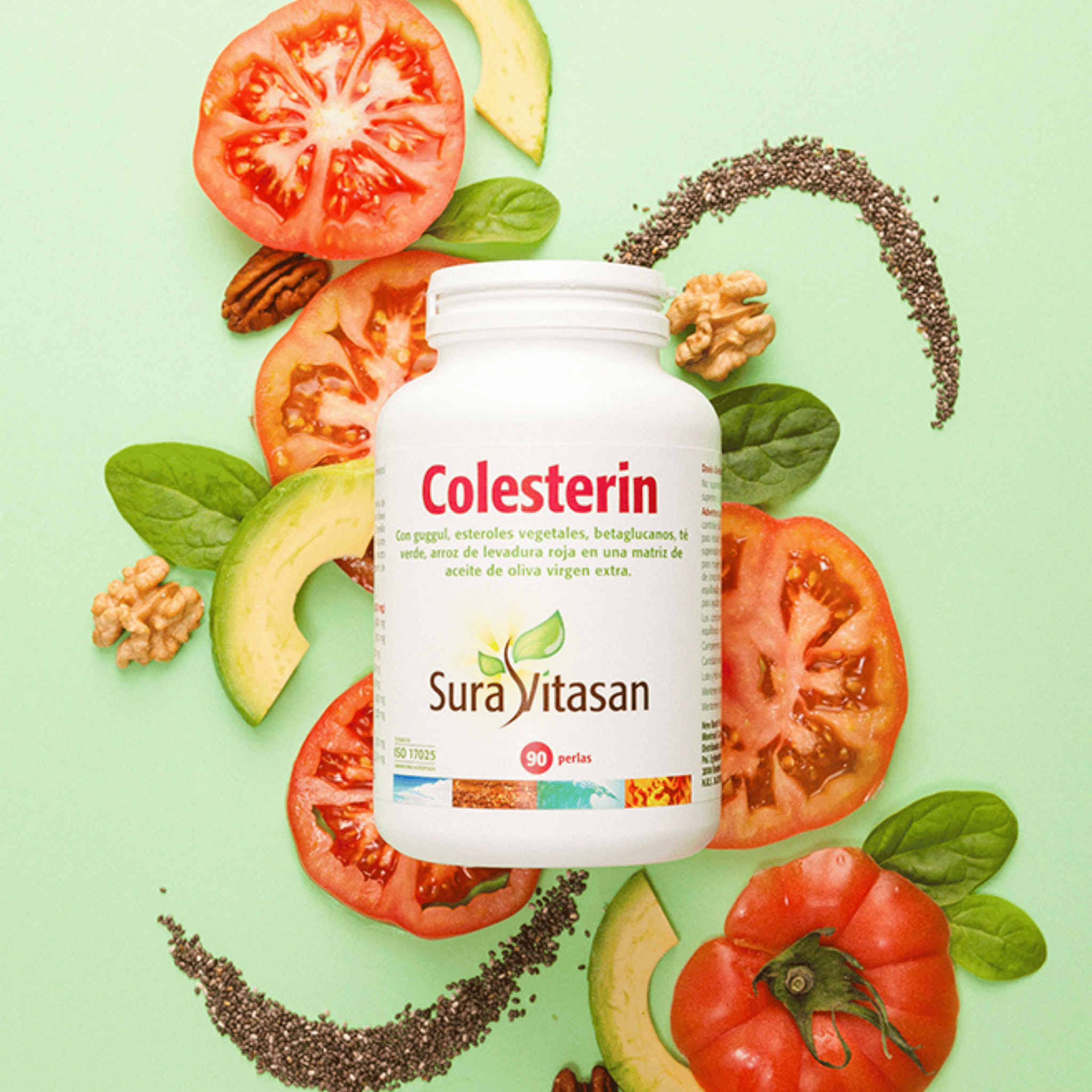 Colesterin 90 perlas de Sura Vitasan