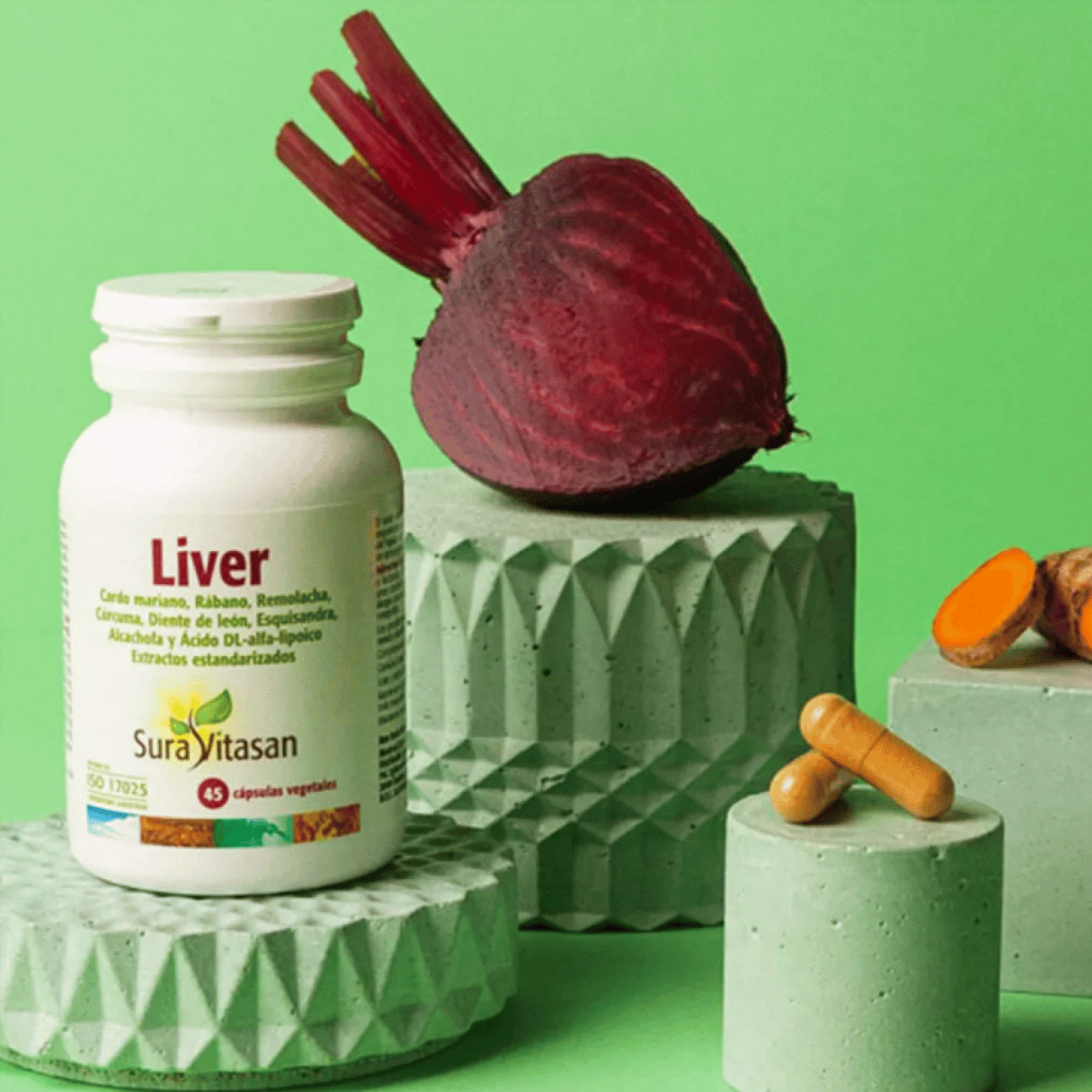 Liver 45 cápsulas de Sura Vitasan