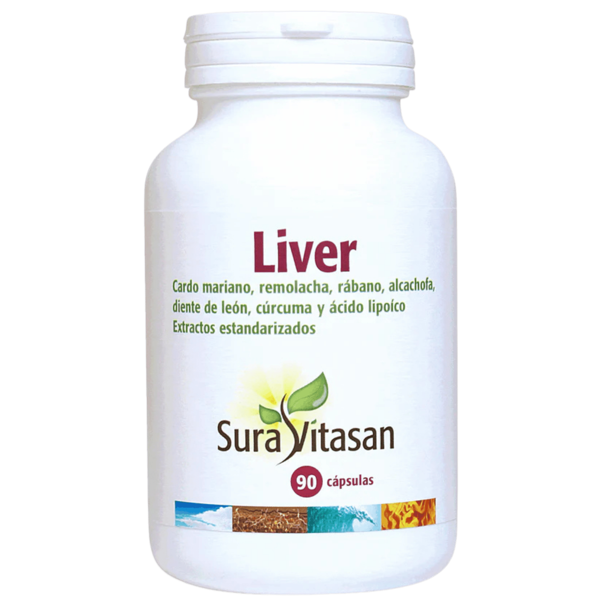 Liver 90 cápsulas de Sura Vitasan