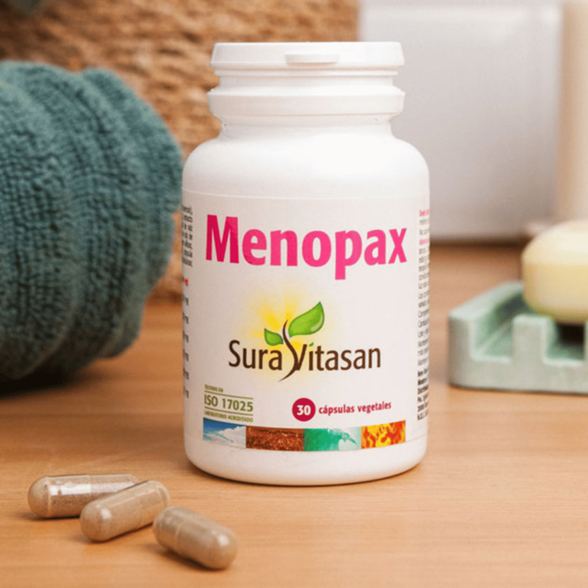 Menopax 30 cápsulas de Sura Vitasan