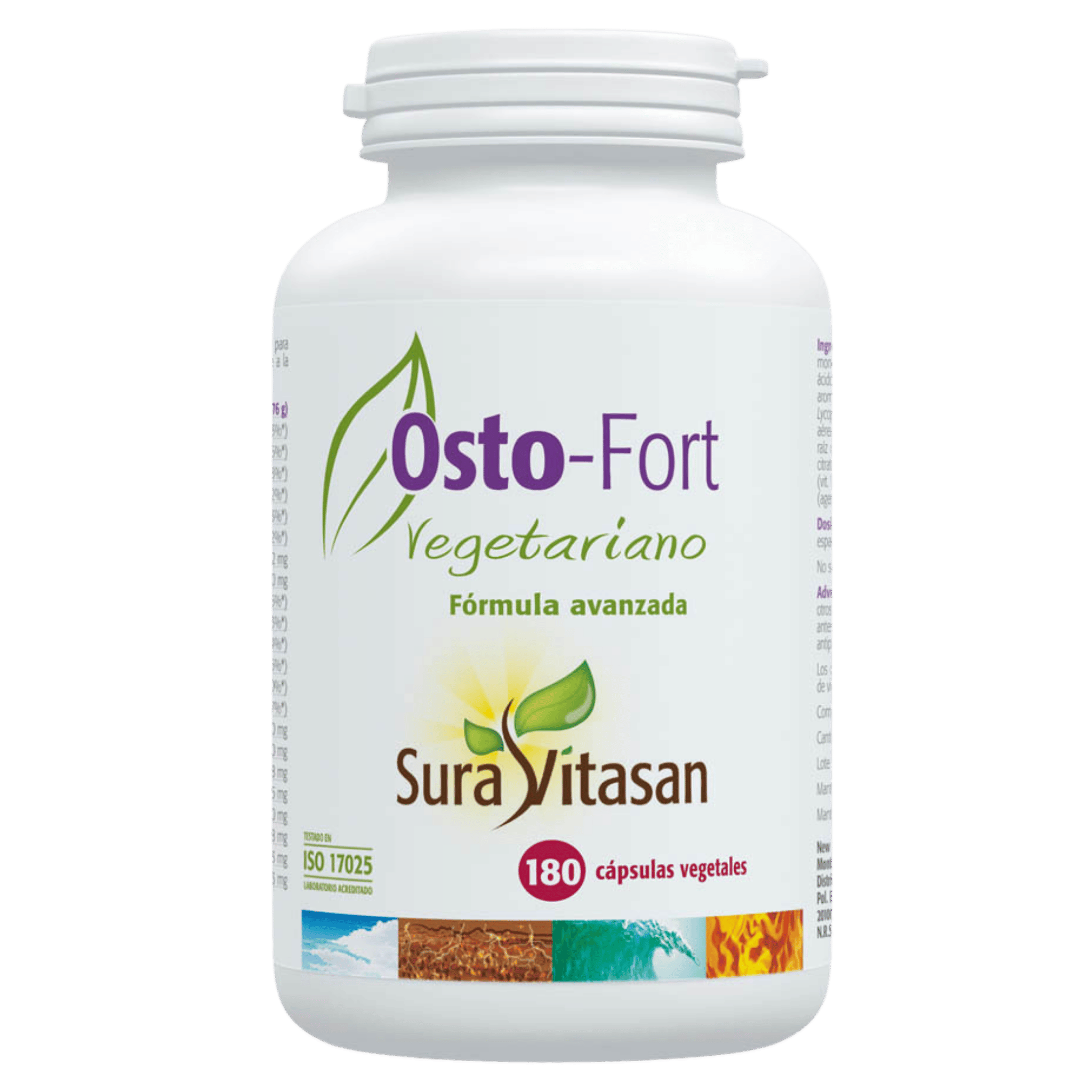 Osto-Fort Vegetariano 180 cápsulas de Sura Vitasan