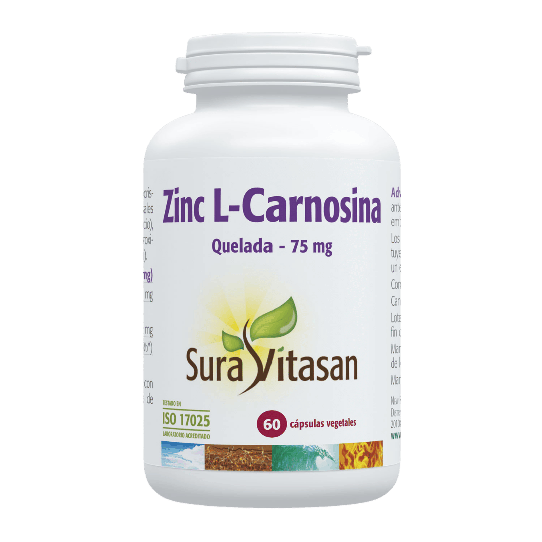 Sura Vitasan Zinc L-Carnosina 60 cápsulas