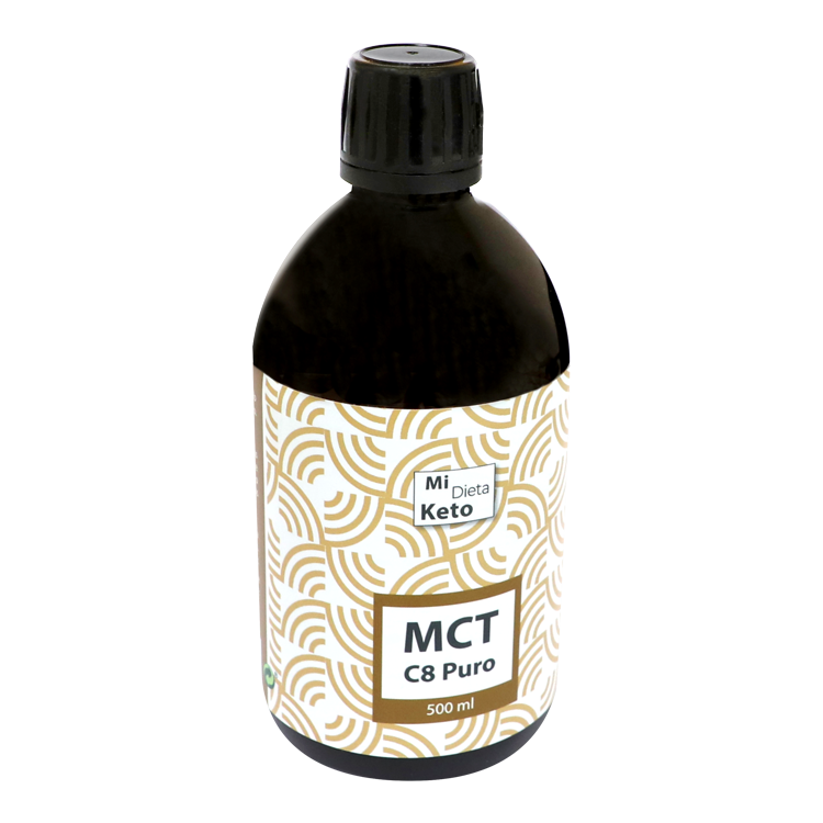 Aceite MCT C8 puro 500 ml de 100% Natural