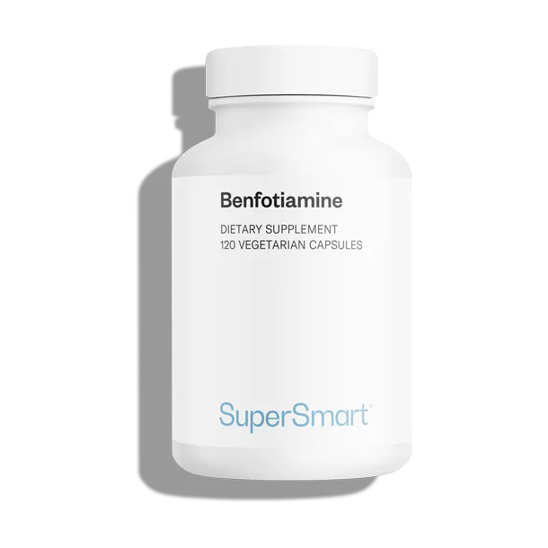 Supersmart BENFOTIAMINA (Vitamina B1) 120 cápsulas