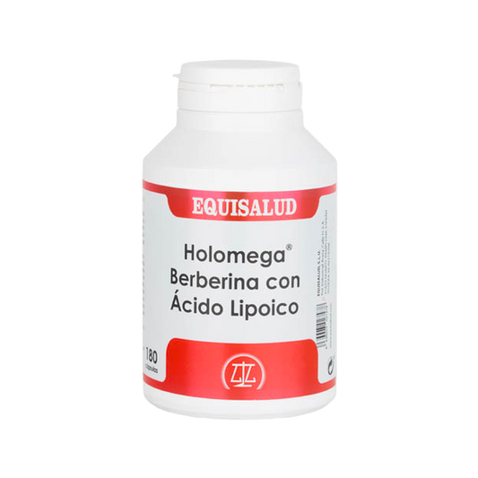 Equisalud Holomega BERBERINA con ácido lipoico 180 cápsulas