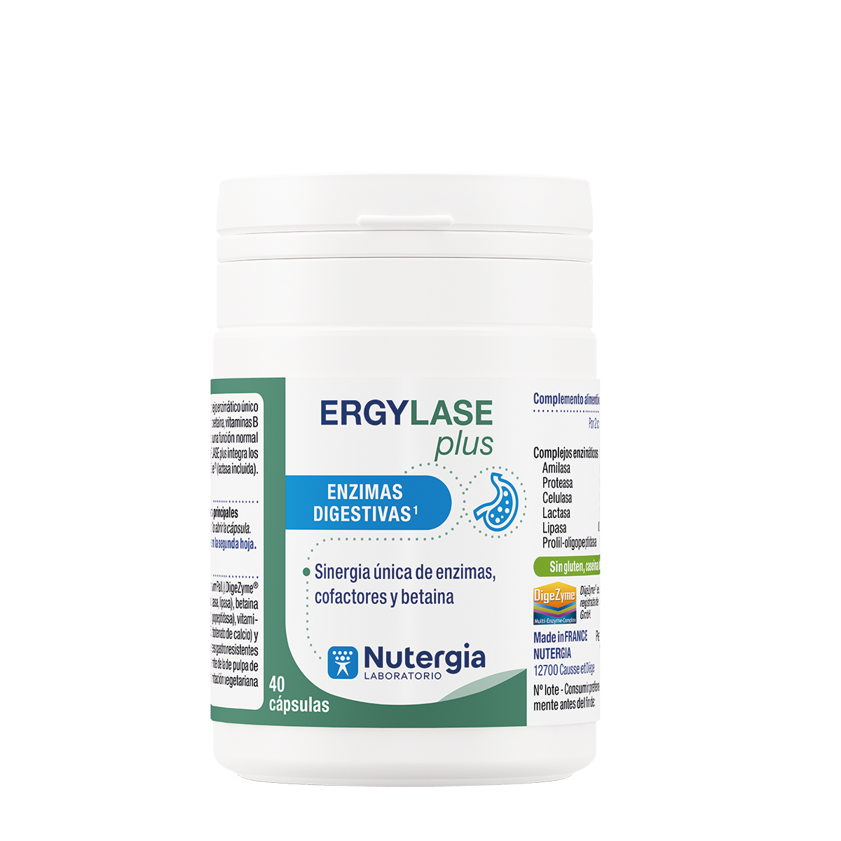 Ergylase Plus 40 cápsulas
