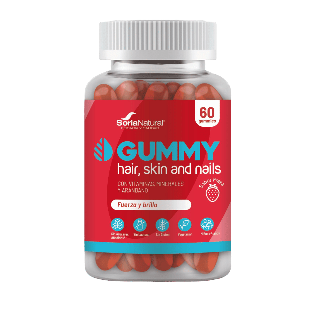 Gummy Hair, Skin and Nails 60 gominolas