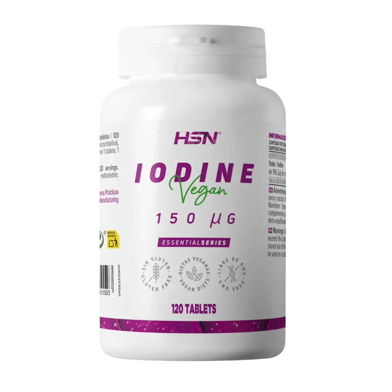 Iodine (150 mg) 120 tablets