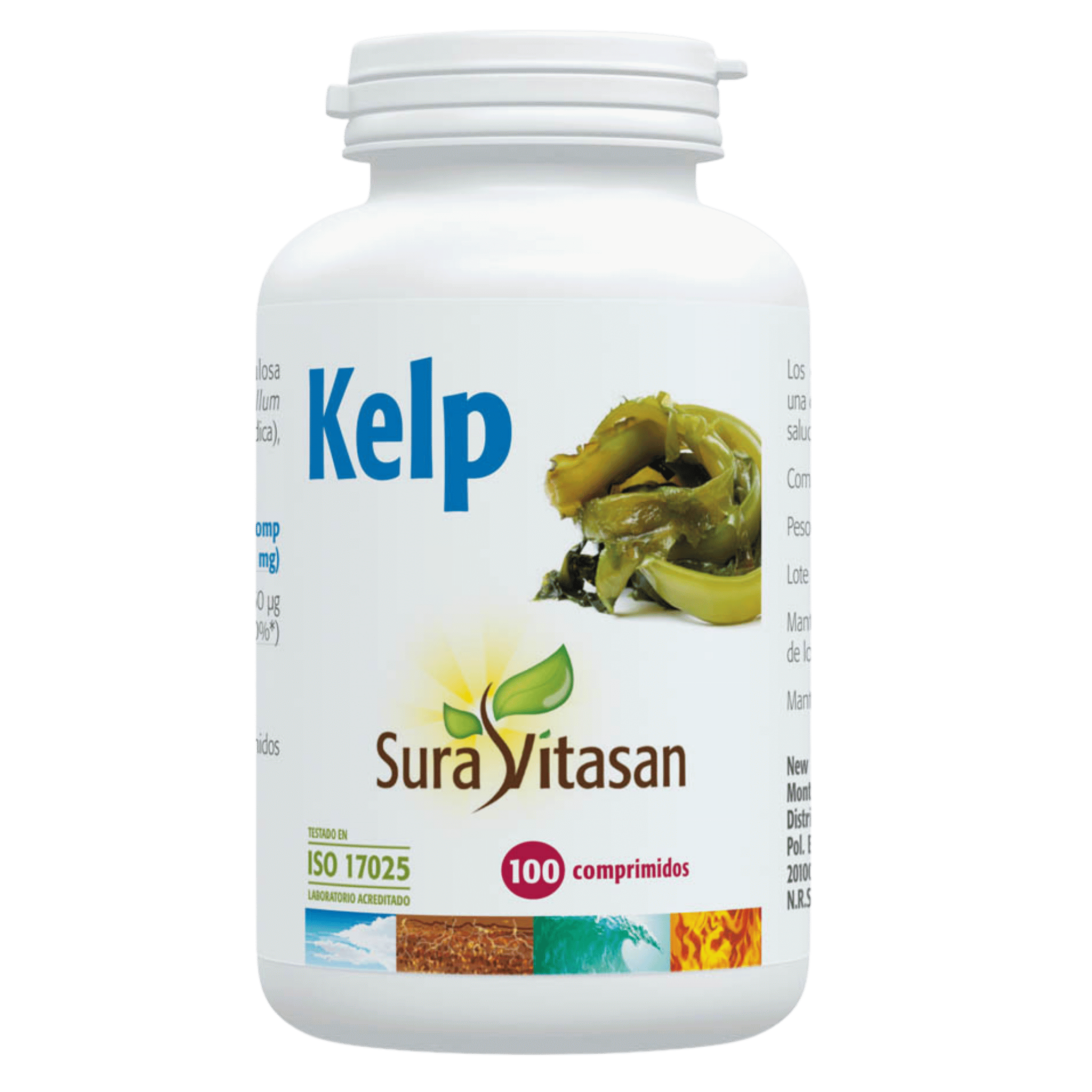 Kelp 225 mg 100 comprimidos