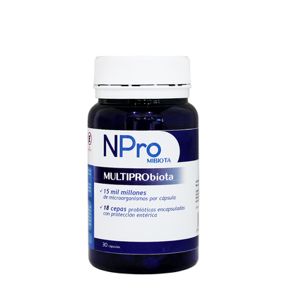 NPro MULTIPRObiota 30 cápsulas