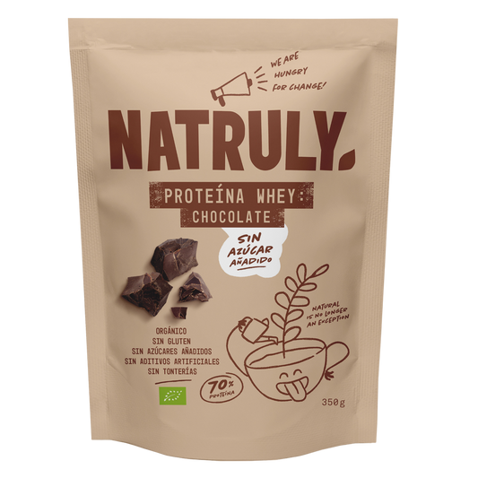 Natruly PROTEÍNA WHEY Chocolate 350 g BIO