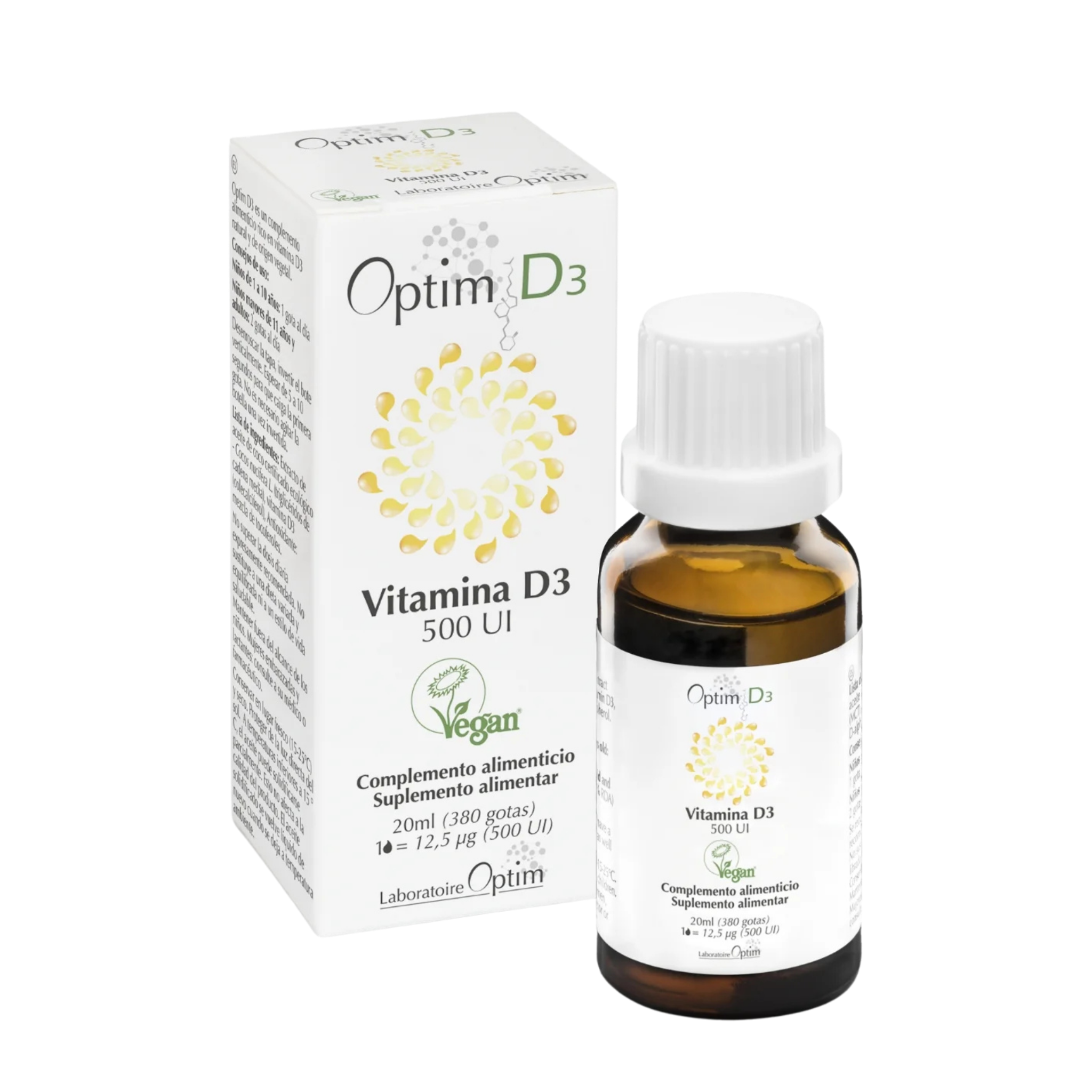 Optim D3 (Vitamin D3 500 IU) 20 ml
