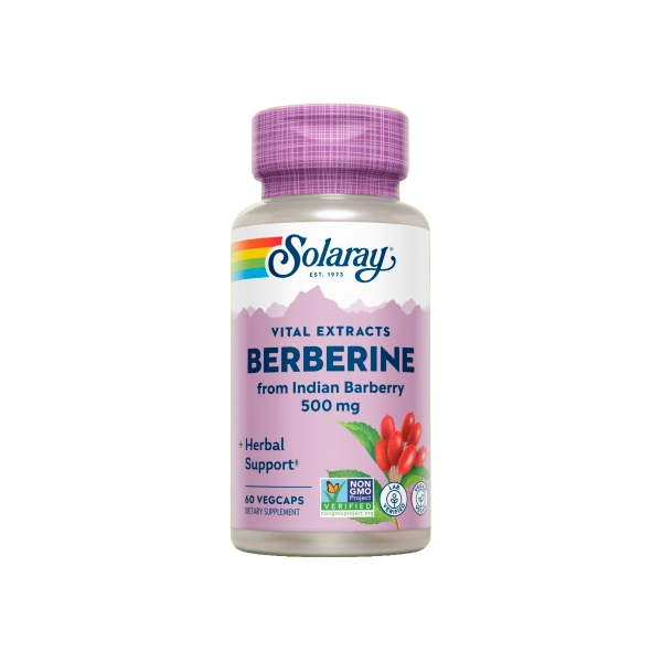 Solaray Super BERBERINE 60 cápsulas