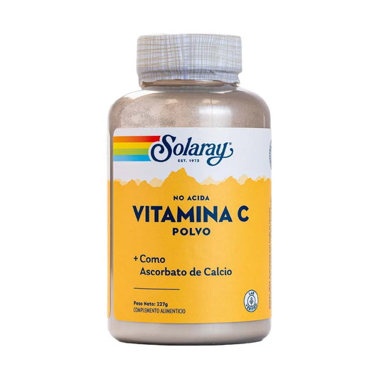 Solaray VITAMINA C no ácida en polvo 227 g