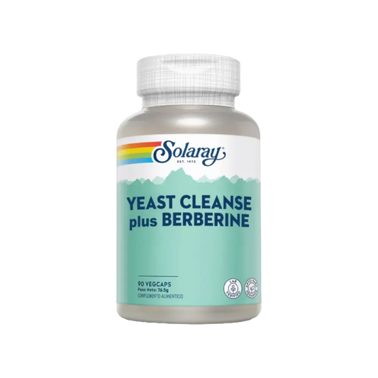 Solaray YEAST CLEANSE plus BERBERINA 90 cápsulas