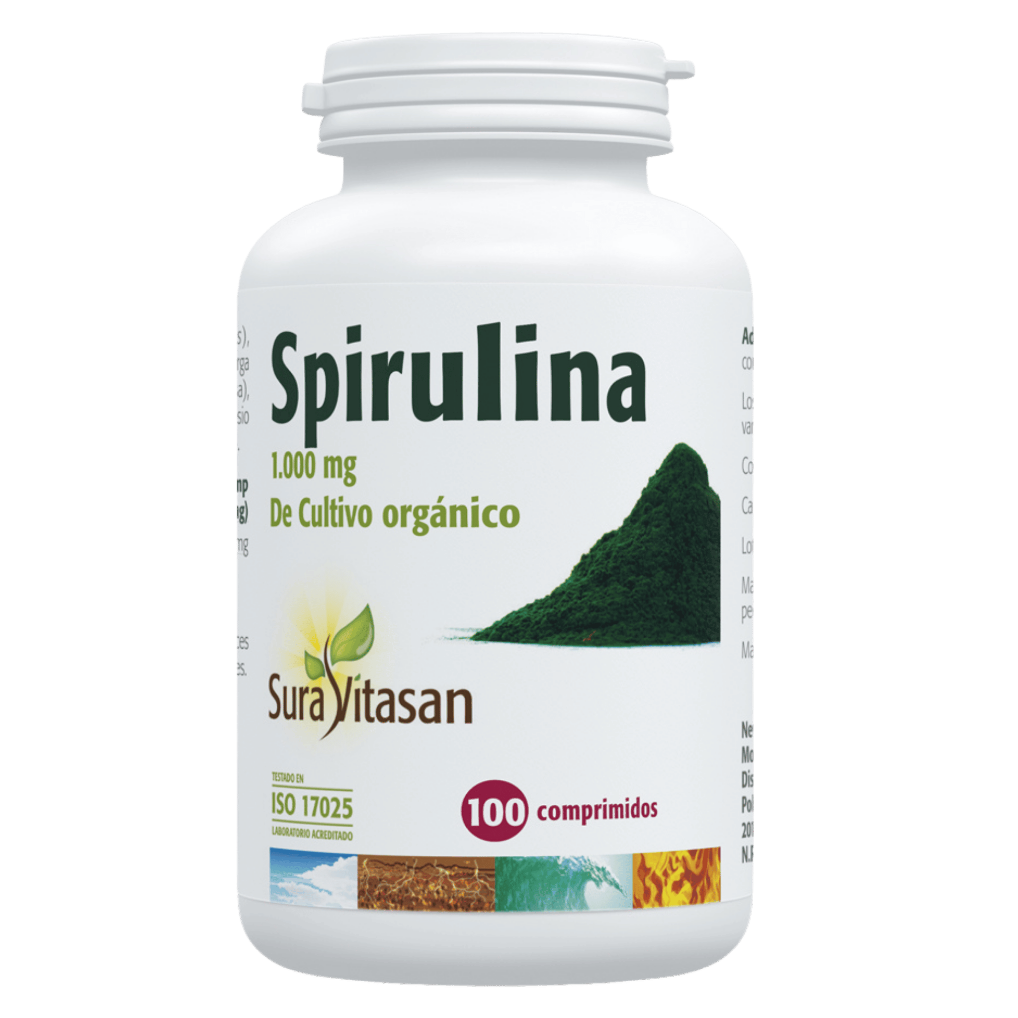 Spirulina 1000 mg 100 comprimidos
