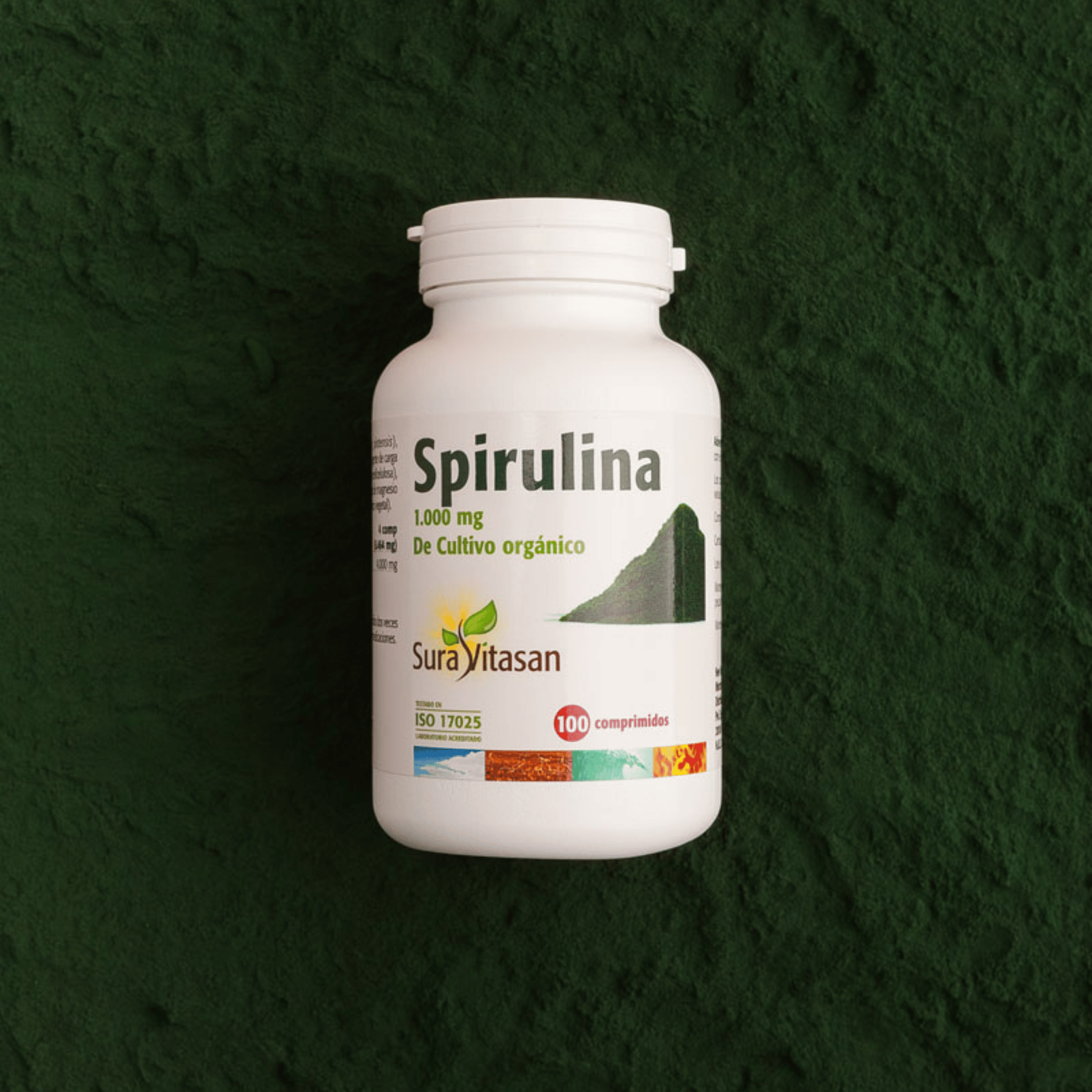 Spirulina 1000 mg 100 comprimidos