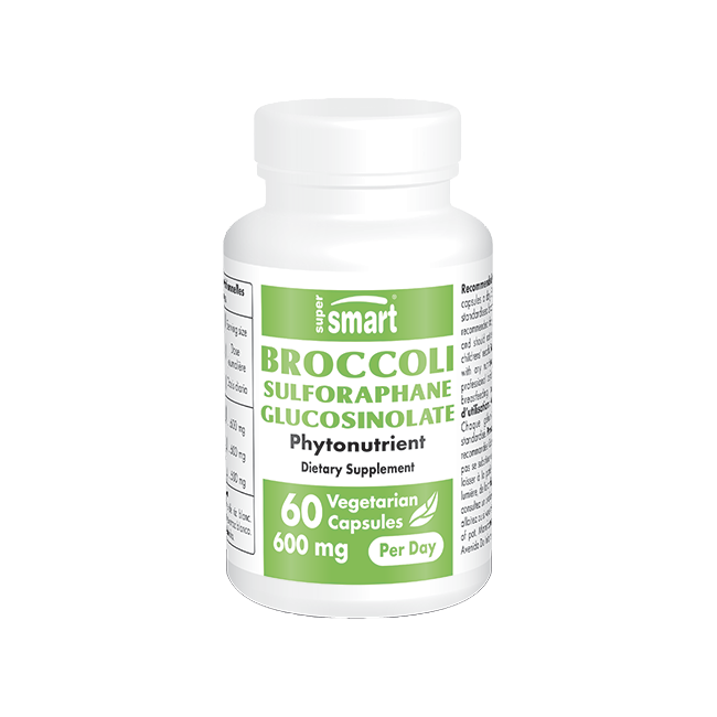 Supersmart BROCCOLI SULFORAPHANE GLUCOSILONATE 60 cápsulas