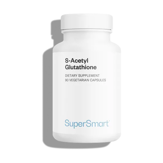 Supersmart S-ACETIL GLUTATION (S-ACETYL GLUTATHIONE) 90 cápsulas