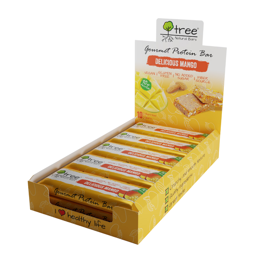 Delicious Mango Protein Bar 50g (Pack of 10)