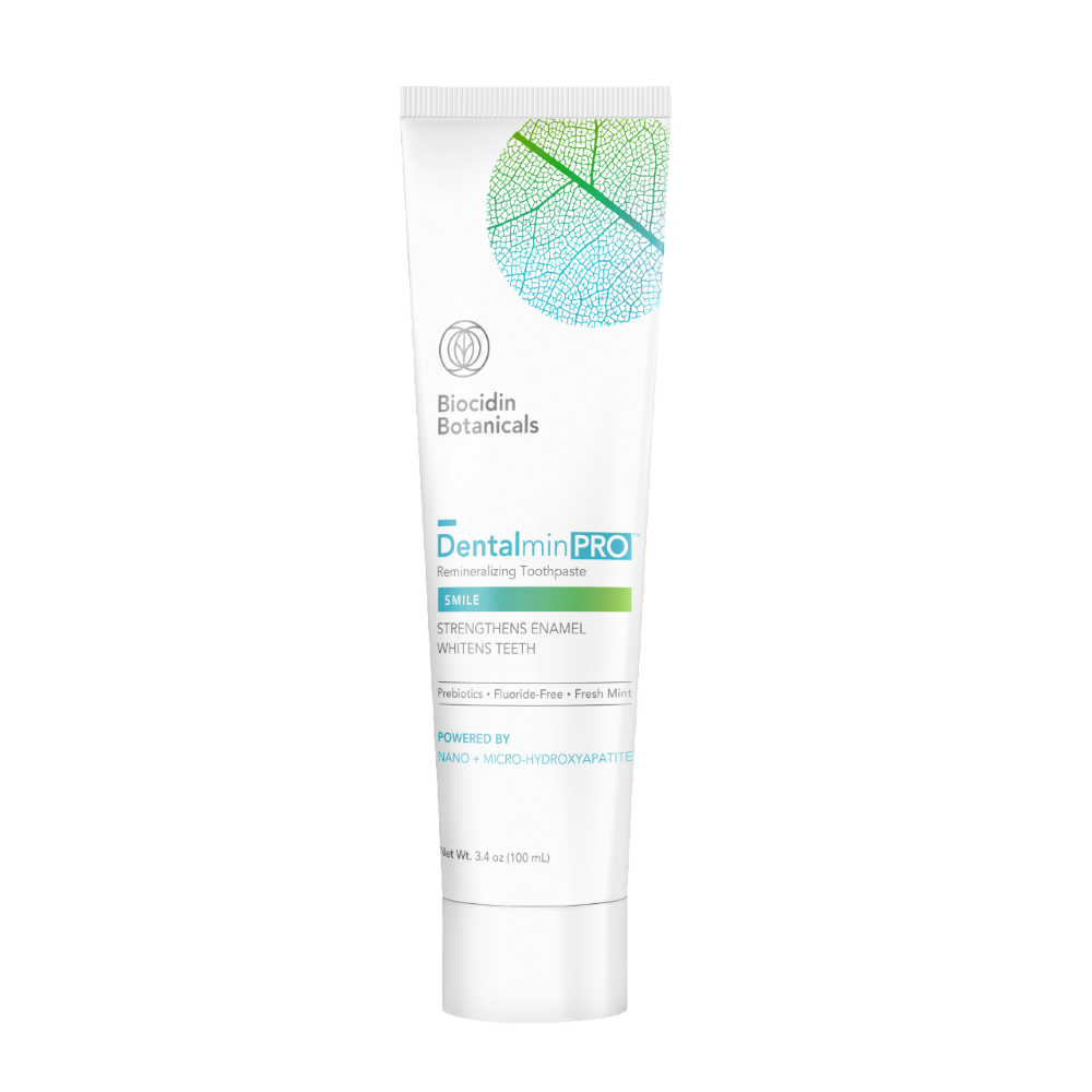 Dentalmin PRO Pasta de dientes remineralizante 100 ml de Biocidin Botanicals