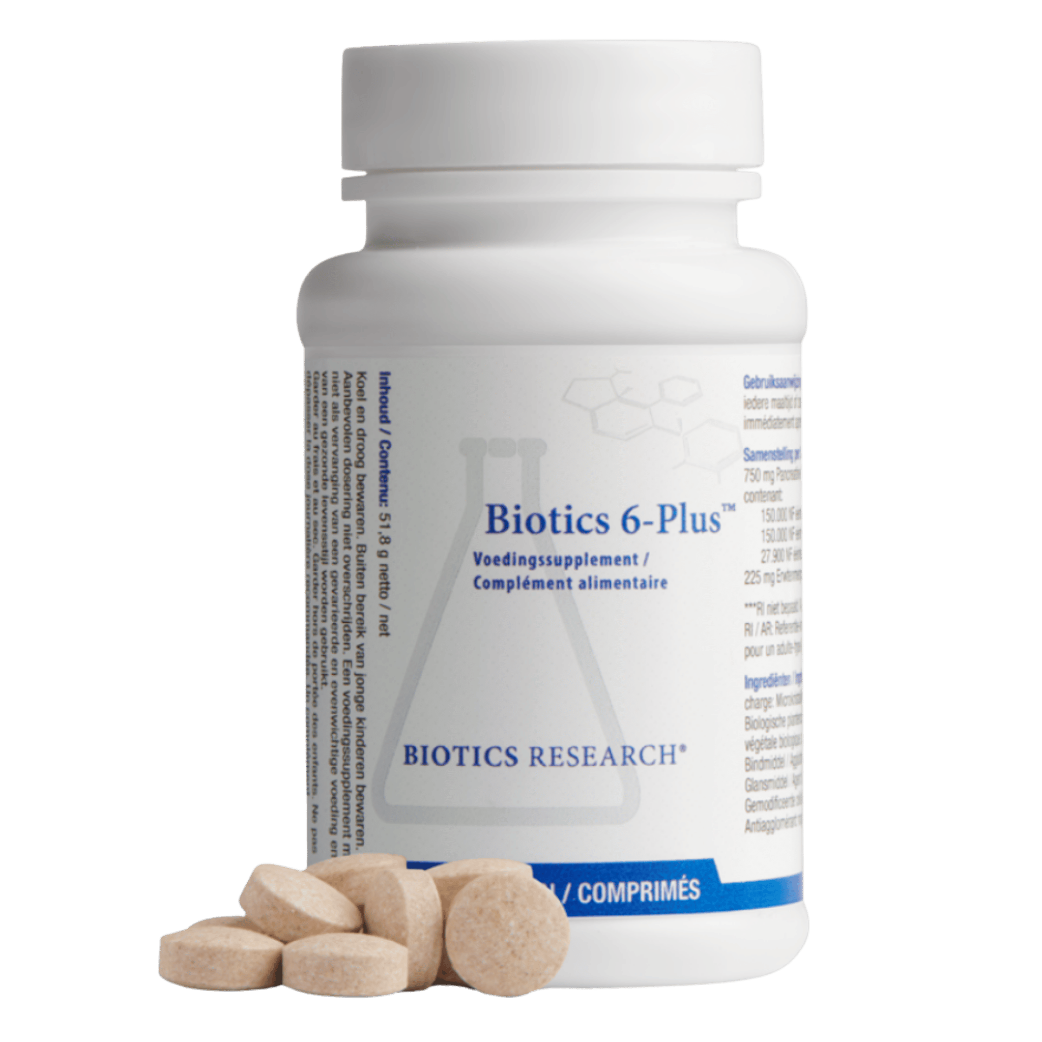Biotics 6-Plus 90 comprimidos de Biotics Research