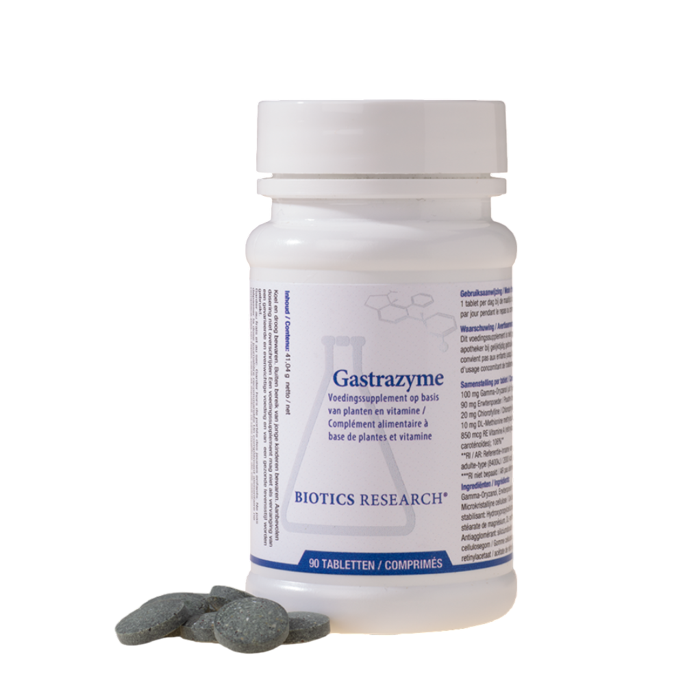 Gastrazyme 90 tablets by Biotics Research